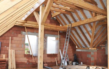 Llwynmawr attic trusses