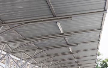 installing Llwynmawr metal roofing